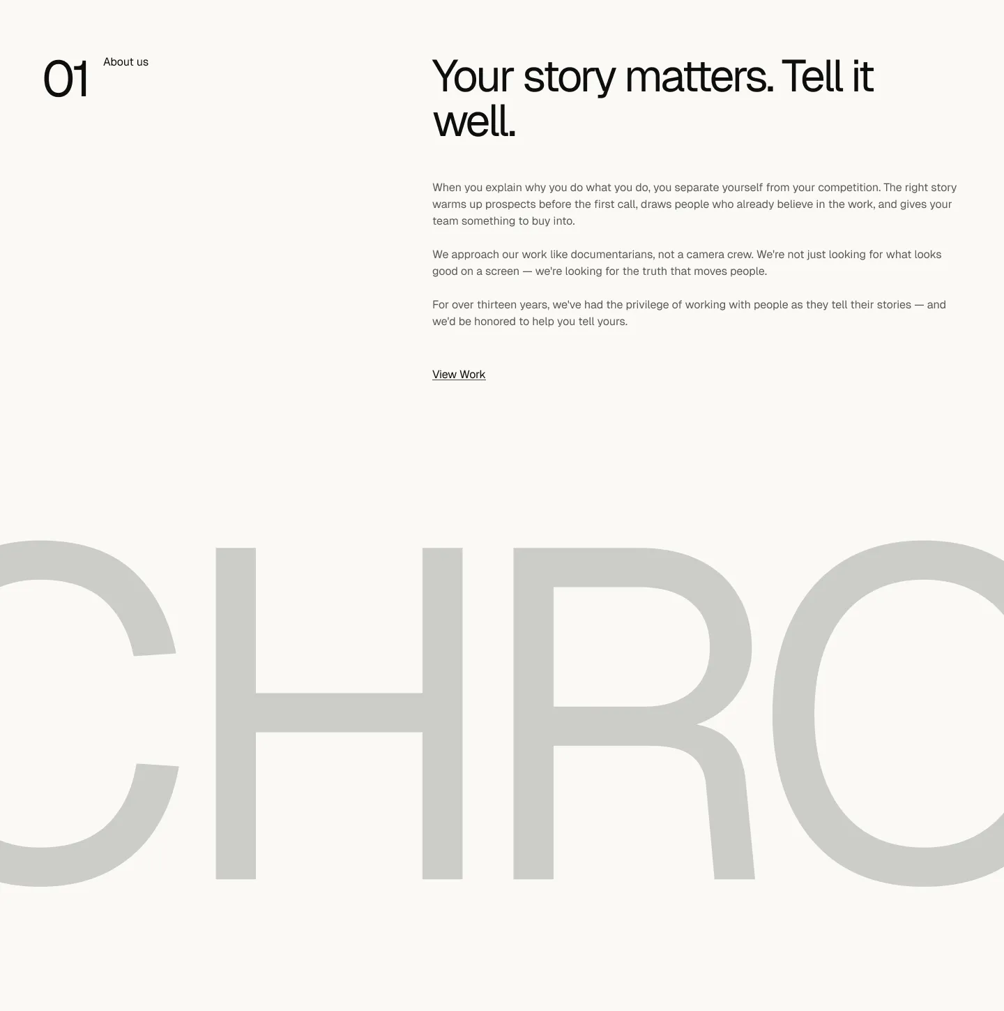 The Chronicle House — screen 2