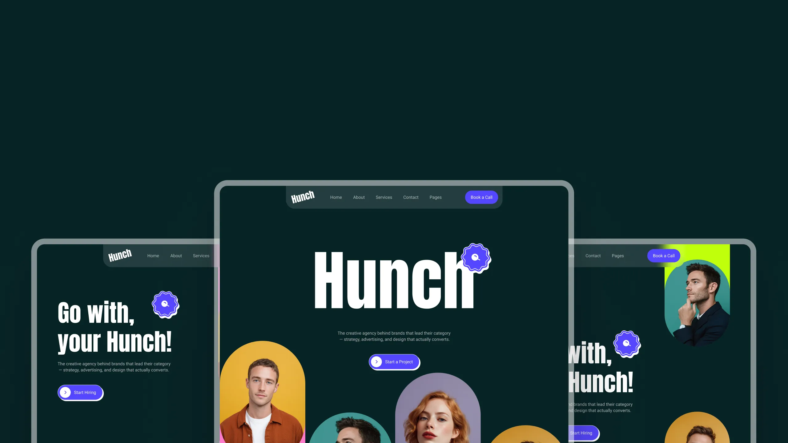 Hunch Creative — project preview